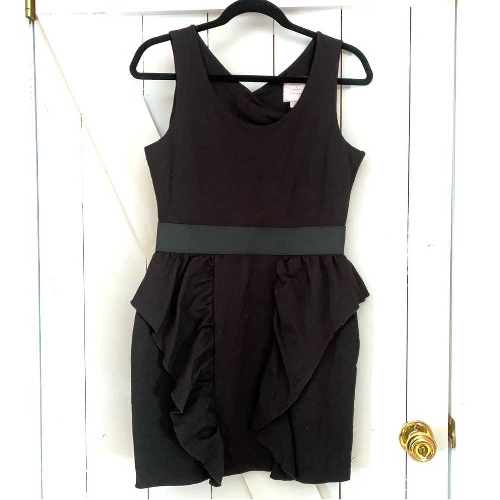 Little Black Dress Party Prom Cocktail Mini Dress - Picture 3 of 16